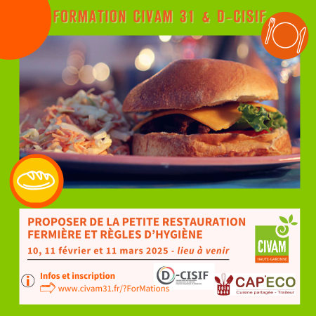 Formation Proposer de la petite restauration fermière et maitriser les règles d'hygiène